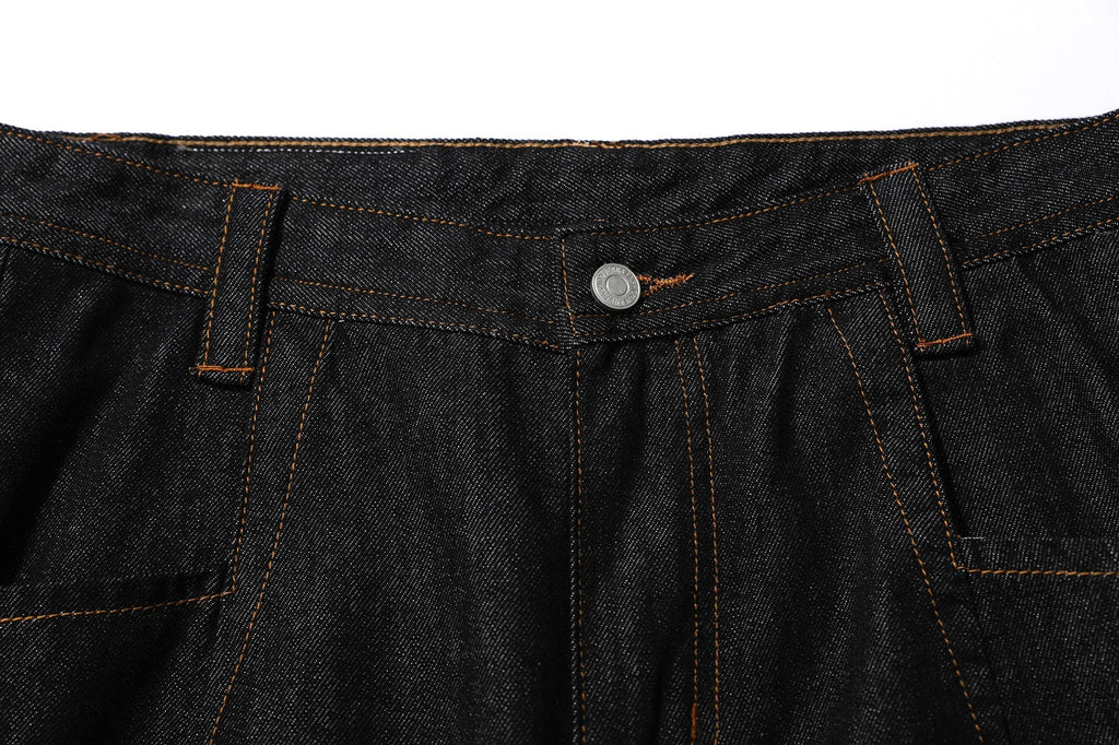 New retro nostalgic original color straight personality jeans