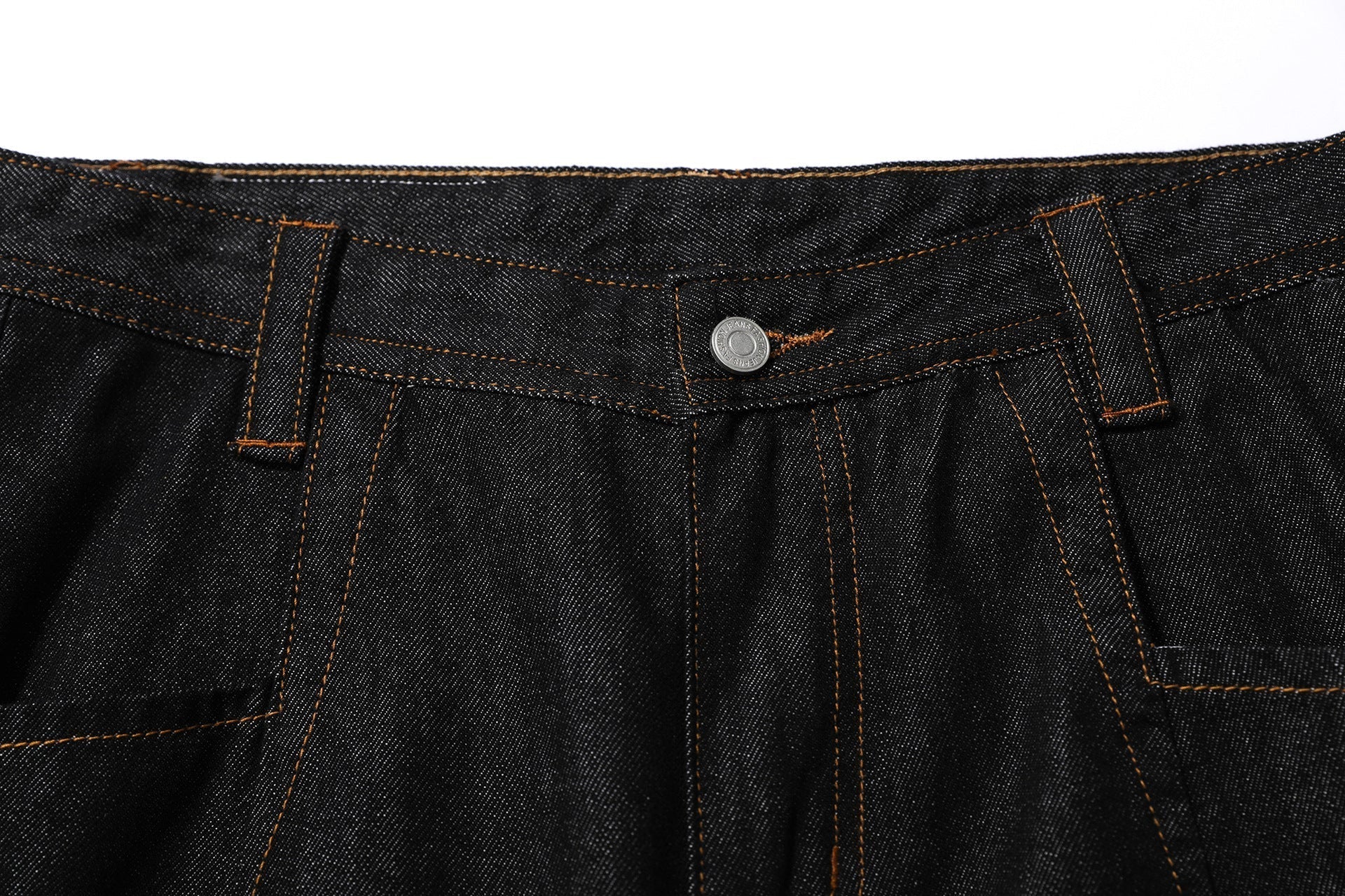 New retro nostalgic original color straight personality jeans